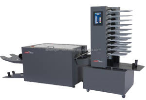 Automatique <span class=keywords><strong>A4</strong></span> A3 <span class=keywords><strong>Livret</strong></span> Maker <span class=keywords><strong>Agrafeuse</strong></span> 10 Bacs Papier Collator Tri Assemblage Machine Pompe Moteur Schneider PLC Noyau Inclus - Product Image 3