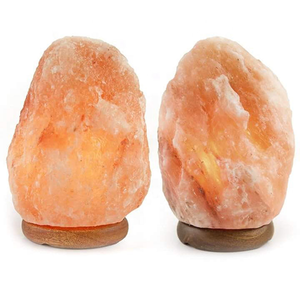 Lampe en sel rose de l'Himalaya 100% pur, 3-5 kg, forme naturelle, sculptée à la main, lampe de bureau anti-stress, cordon d'alimentation - Product Image 4