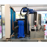 Vente Flash : Machine à glace en paillettes industrielle de 1 tonne, 3 tonnes, 10 tonnes, 20 tonnes, machine à fabriquer de la glace