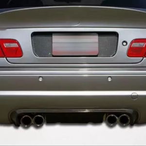 2001-2006 para <span class=keywords><strong>BMW</strong></span> <span class=keywords><strong>M3</strong></span> <span class=keywords><strong>E46</strong></span> <span class=keywords><strong>CSL</strong></span> Look Barra de parachoques delantero + labio trasero Juego de 2 parachoques de coche - Product Image 1