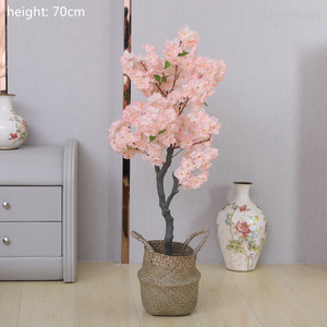 Vrai coffre de haute qualité 25cm fleur arbre <span class=keywords><strong>petit</strong></span> <span class=keywords><strong>cerisier</strong></span> sur la table - Product Image 4