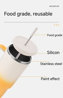 Vaso de 40oz con asa, nuevo diseño, impresión personalizada, termo, doble pared, promoción, venta, boca ancha, tazas de acero inoxidable aisladas
