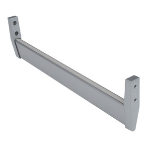 Aluminum Alloy Wardrobe Clothes Rail With Anti Slip <b>Rubber</b> <b>Strip</b> Wall Mounted Clothing Organizer 8522 - Product Image 1