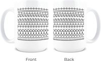 Mug à café en céramique de style américain « Fuc-k This Shit » : cadeau drôle et sarcastique pour collègues, message caché pour femmes