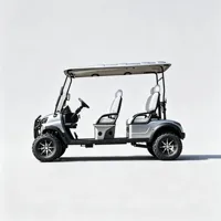 Voiturette de golf électrique haut de gamme LSV, prête à l'emploi, avec batterie au lithium, sièges et couleurs de carrosserie personnalisables, vente en gros directe usine pour terrains de golf, villas et communautés