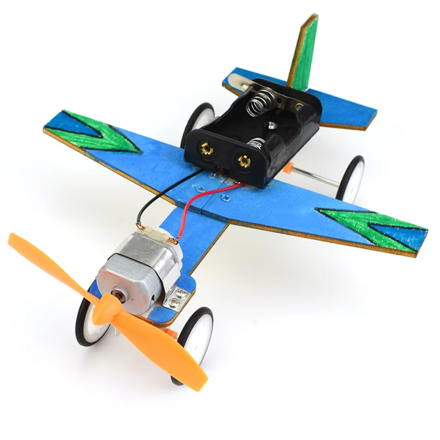 Customized Handmade Plane Model Taxiing Aircraft Science Toys STEM Educational Toys