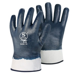 Gants de soudage de protection NtOS taille 10, doublure en coton résistant aux produits chimiques pour l'industrie de la construction - Product Image 3