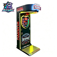 Machine de boxe d'arcade à monnayeur, testeur de force de frappe, avec système de rédemption de tickets, pour centre de jeux, parc d'attractions, vente en gros pour usines