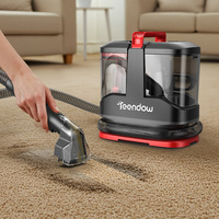 Aspirateur vapeur électrique portable US Stock C3 CE UL, pour tapis et canapés, avec réservoir d'eau amovible, pour nettoyage à sec et humide.