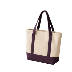 Sac fourre-tout en coton écologique grande capacité pour extérieur, patchwork coloré, broderie personnalisée, bandoulière longue en ruban – Qualité professionnelle usine - Product Image 1