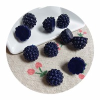 Simulazione lampone frutta modello Prop falsa decorazione giocattolo di plastica foto armadietto realistico Pvc bambino albero di natale giocattoli