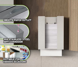 FANDA Factory Soporte de papel higiénico ecológico 304 Acero inoxidable Uso de cocina moderno montado en la pared - Product Image 3