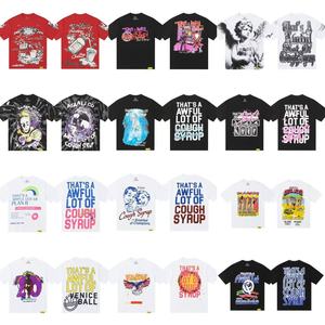 Camicie Vintage in Puro Cotone Traspirante a Maniche Corte per Uomo e Donna con Stampa 'THAT'S AWFUL LOT COUGHSYRUP' - Product Image 5