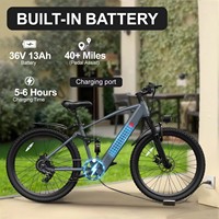 Bicicleta Eléctrica NewWindChaser 2025, 36V 500w, en Stock, Bicicleta Eléctrica de 26 Pulgadas, en Stock en EE. UU., Bicicleta Eléctrica de Carretera con Batería de 10.5Ah