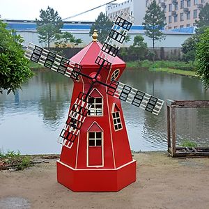 กังหันลมฮอลแลนด์โบราณที่สร้างสรรค์สำหรับการตกแต่งภายในห้องนั่งเล่น - Product Image 6