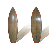 Planches de Surf classiques en époxy, plaques de finition en bois fabriquée en chine avec queue de poisson