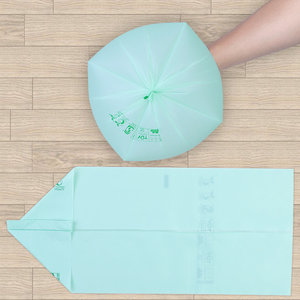 Eco friendly custom logo biodegradable compostable industrial bin liners garbage plastic trash bags
