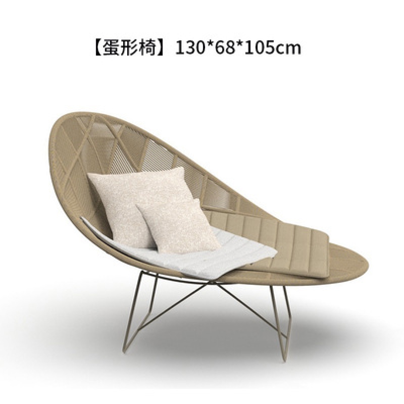 Silla con forma de huevo (130*68*105cm)