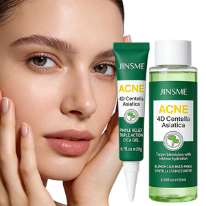 Ensemble de soins de la peau ODM OEM Centella Essence Water 130ml Cica Gel 20g Aloe Vera hydratant, éclaircissant et apaisant - Product Image 2