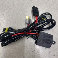 Kit de câblage étanche renforcé pour phares HID H4 12V avec modification de lentille, faisceau de lumière variable LS, du fabricant d'origine