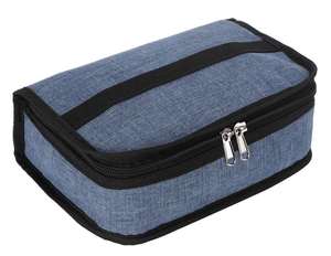Black Cooler Bags With Logo Mini Lunch Bag for Kids Portable Thermal Insulated Cooler Bag - Product Image 1