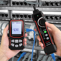 NOYAFA NF-918S Probador de Cables de Red Óptica 2 en 1 con Funciones Integradas de OPM, VFL y POE, Compatible con 10 Longitudes de Onda, Herramientas Esenciales