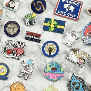 תגי מתכת מצופים אמייל שחור למתנות מזכרת, סיכות דש בעיצוב רכב, צבועים לבגדים, לחג ליל כל הקדושים וליום הלאומי - Product Image 2