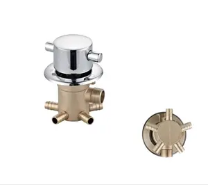 4Way ,5 Way room shifting gear water tap standard custom brass shower faucet