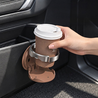 Porte-gobelet pour porte de voiture, rangement en voiture, porte-gobelet pliable, porte-gobelet multifonctionnel, support de rangement fixe, rangement pour gobelets de boisson