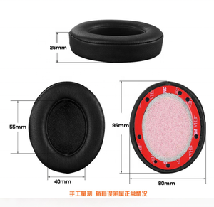 Housses de <span class=keywords><strong>casque</strong></span> de rechange en <span class=keywords><strong>mousse</strong></span> <span class=keywords><strong>pour</strong></span> <span class=keywords><strong>casque</strong></span>, 1 paire, éponge, <span class=keywords><strong>pour</strong></span> Studio, 2.0 et 3.0 coussins d'oreilles - Product Image 6