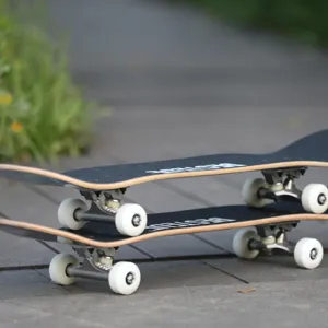 Skateboard professionnel planche à roulettes complète en bois d'érable canadien avec accessoires gratuits