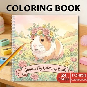 <span class=keywords><strong>Libro</strong></span> de Colorear de Animales en Espiral, Dibujos de Líneas Personalizables, Impresión OEM Disponible para Papelería de Mascotas, Venta al Por Mayor, Marca Privada, a Granel - Product Image 5