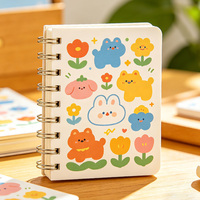 Cuaderno de Dibujos Animados Súper Lindo, Libreta Pequeña de Anime, Agenda 2026, Diario con Espiral, Cubierta con Bolígrafo, Papelería Personalizada