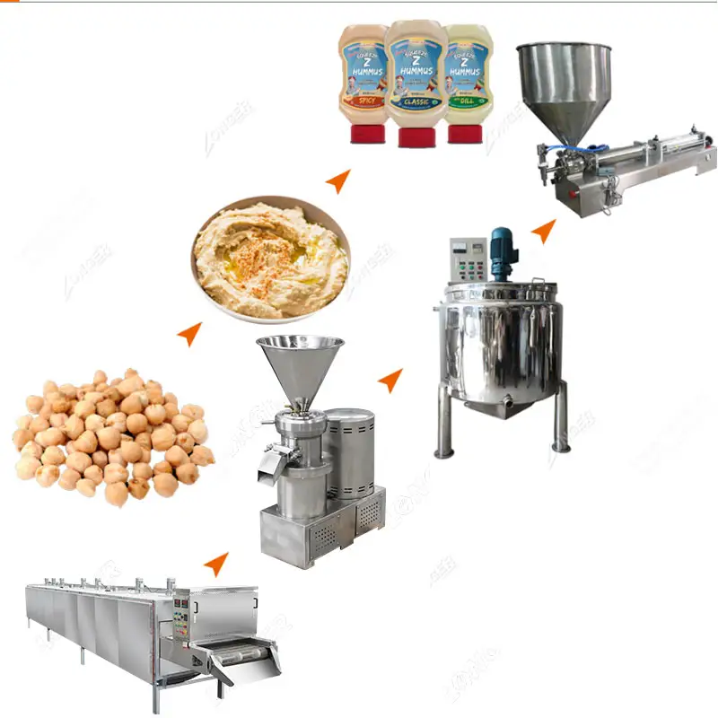 Hot Sale Chickpea/Bean Paste Grinding Machine/Chickpea Processing Line