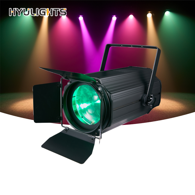 200W RGBW 4-in-1 Zoom COB LED Par Light Aluminum Body DMX512 Lights for Stage DJ & Theme Park Lighting