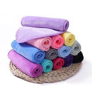 Serviette de visage nettoyante en <span class=keywords><strong>microfibre</strong></span> avec logo personnalisé serviette démaquillante réutilisable pour le visage - Product Image 1