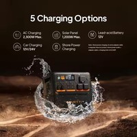 Für BLUETTI 2kW tragbarer Hochleistungs-Energie generator AC240P 3000W Solar ladestation system für industrielle Aktivitäten Auto