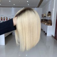 Perruque médicale en cheveux humains vierges russes, sans colle, avec dentelle frontale, pour les patients atteints d'alopécie et de cancer, vente en gros, prête à être expédiée