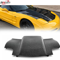 Capot en fibre de carbone modifié C5, adapté aux Corvette C5 de 1998 à 2004. Fournisseur en gros.