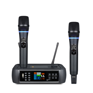 Micrófono Dinámico Inalámbrico Echo Treble Bass BT DSP con Recarga, Diseño Portátil con Cancelación de Ruido para <span class=keywords><strong>Karaoke</strong></span> y Conferencias - Product Image 2