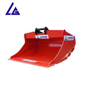 ถังทำความสะอาดด้วยวัสดุที่ทนต่อการสึกหรอ, ความกว้าง, ความลึก, ประเภทของตัวยึดสามารถกำหนดได้เอง, เหมาะสำหรับรถขุด3-4ton - Product Image 1