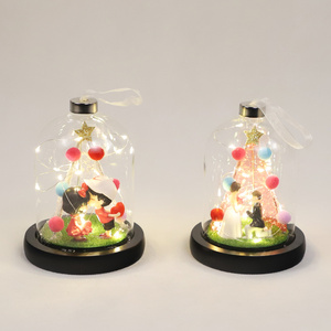 Cadeaux de fête des mères pour les femmes Cadeaux d'anniversaire Galaxy Rose Enchanted Crystal Flower Gift Light Up Rose in Glass Dome - Product Image 4