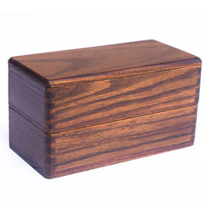 Kafur ahşap çift katmanlı katı piknik kutusu büyütülmüş japon tarzı Bento özel öğrenci öğle yemeği eşyası suşi diğer mutfak - Product Image 6