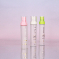 Flacon pulvérisateur en plastique PET de 100 ml - Flacon vide rechargeable pour cosmétiques, hydratants, parfums et toniques pour les soins de la peau