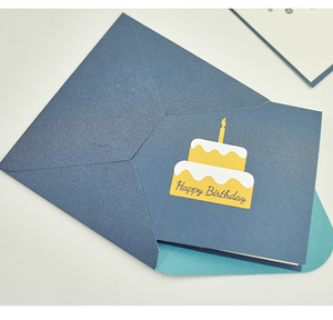 3D Happy <strong>Birthday</strong> Paper <strong>Card</strong> with Pop up Fruit Cake sharp and Wishes <strong>Card</strong> Packed with Envelop Packing Ready for Shipping - Product Image 5