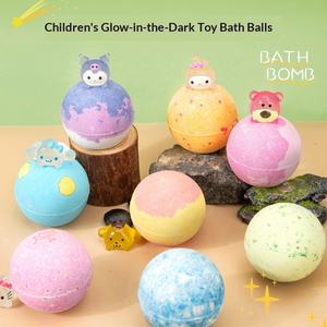 Boule de <span class=keywords><strong>sel</strong></span> de <span class=keywords><strong>bain</strong></span> lumineuse transfrontalière 100g aux huiles essentielles pour enfants, pour <span class=keywords><strong>bain</strong></span> moussant, emballage carton - Product Image 5