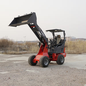 EVERUN ER1220 פופולרי סיטונאי חווה מפרקי דלי קטן קדמי מיני מעמיס גלגל צר עם מזלגות - Product Image 3