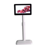 Pantalla Táctil TFT-LCD de Alta Luminosidad de 7'' con Resolución de 1024x768, Precio de Fábrica, Multi-idioma, Opción de Pantalla Táctil, Interfaz USB, para Punto de Venta
