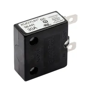 Kuoyuh 98AR series 5A 10A 15A 20A 25A 30A 40A 50A Circuit Breaker Motor Protection Thermal Switch Overload