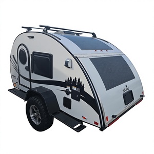 Mini-caravane pliante Teardrop de style australien, légère, moderne, en alliage d'aluminium, étanche, haute performance - Product Image 1